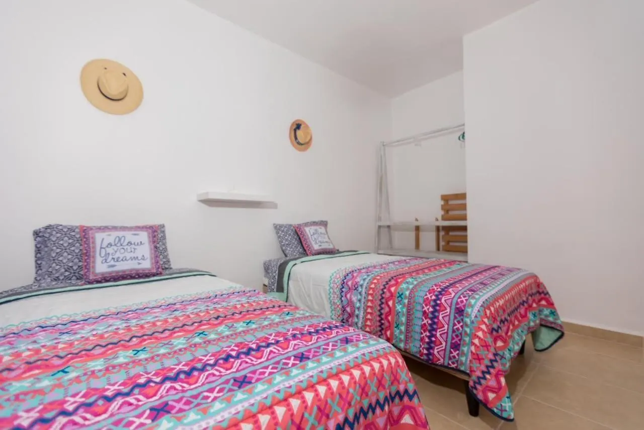 شقة Magnifico Apartamento Privada Arenao Pool Parking بلايا ديل كارمن